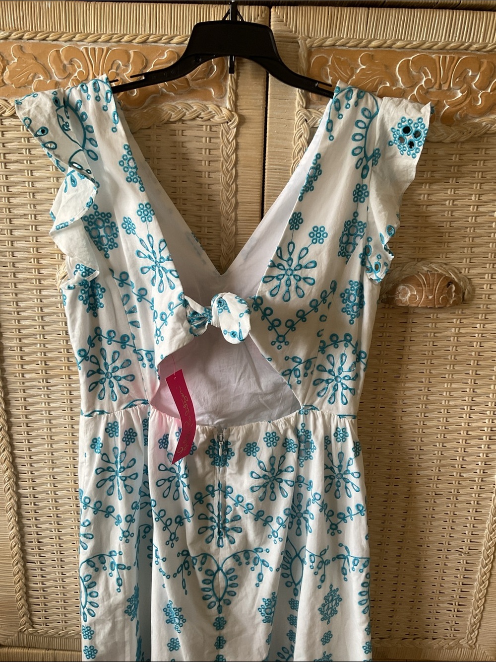 Lillyanne Eyelet MIDI Dress NWT - Picture 9 of 12
